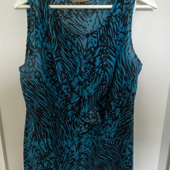 Miss Tina by Tina Knowles Ruffled Neckline Sleeveless Tank Top - Bundle of 3! - Picture 6 of 13